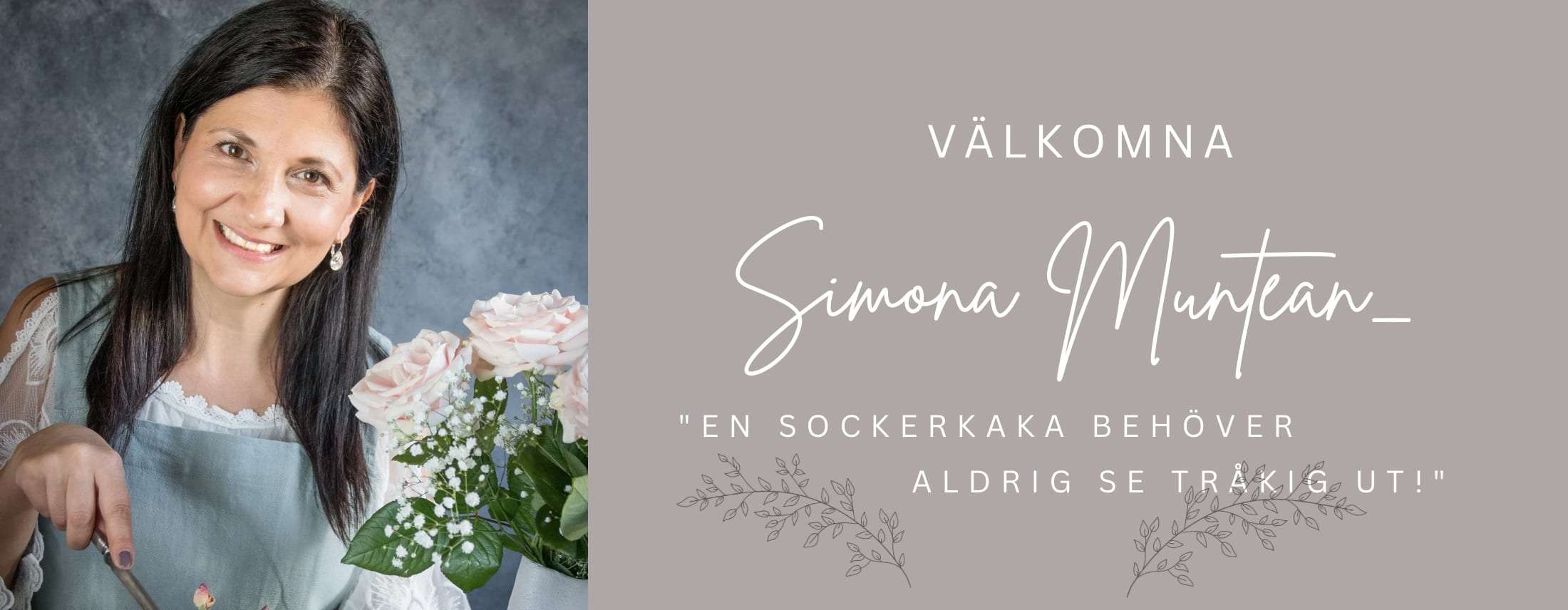 Simona Muntean - En sockckererkaka behöver aldrig se tråkig ut!