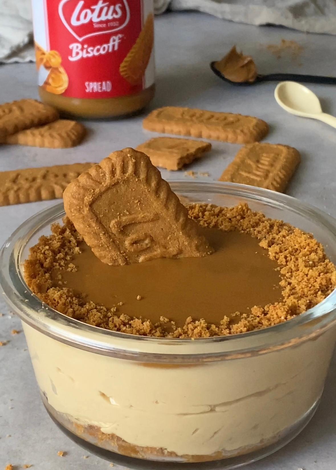 BISCOFF CHEESECAKE FÖR EN
