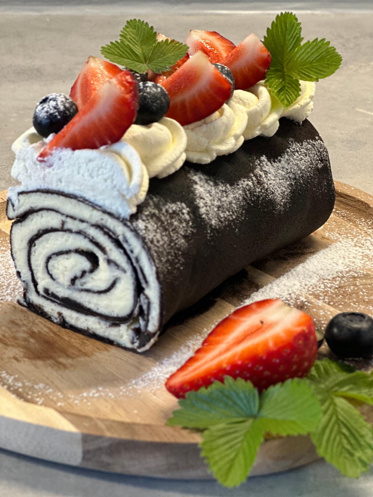 OREO CREPES ROLL MED VANILJKRÄM