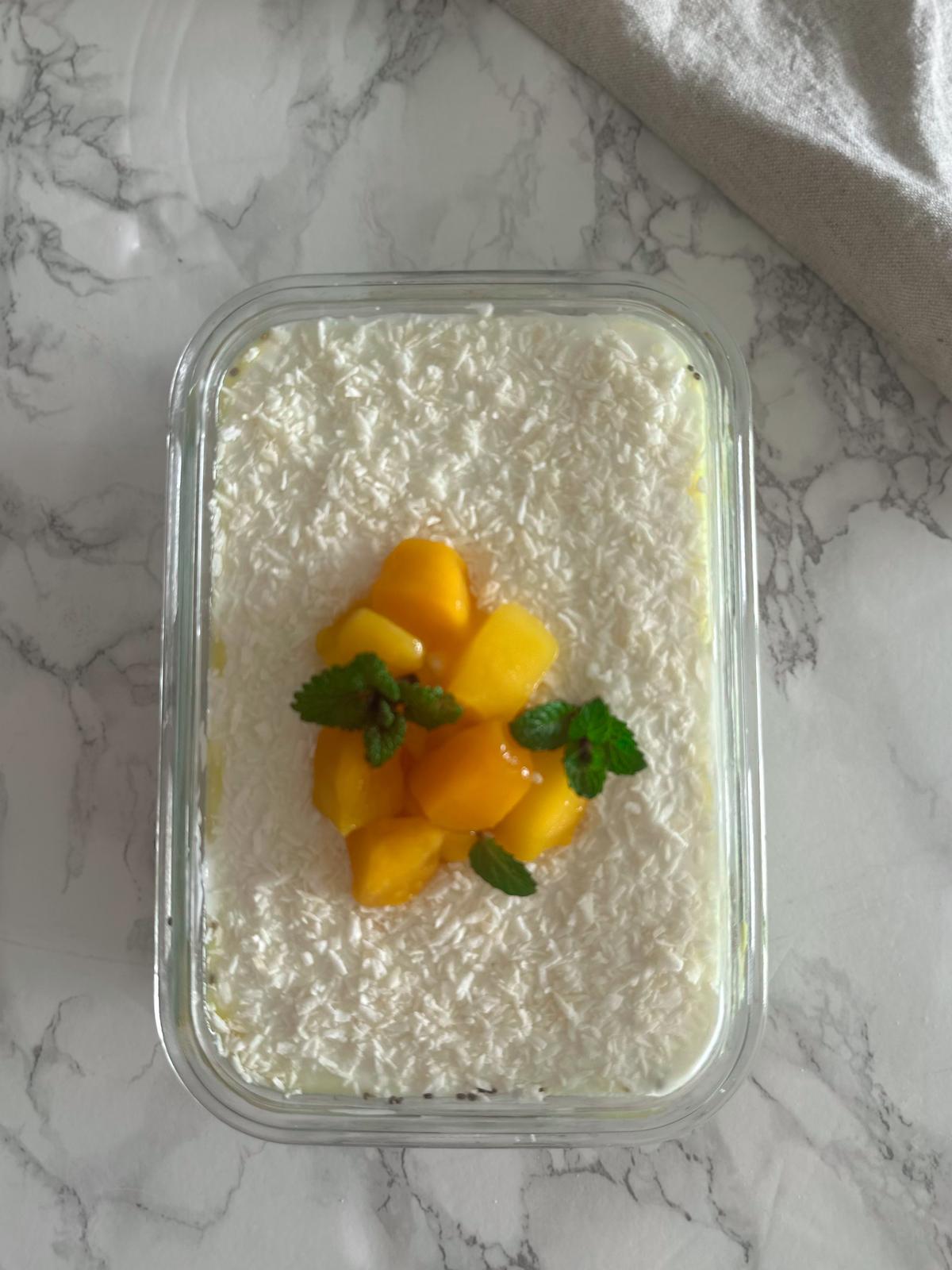 PROTEINRIK TROPISK CHIAPUDDING