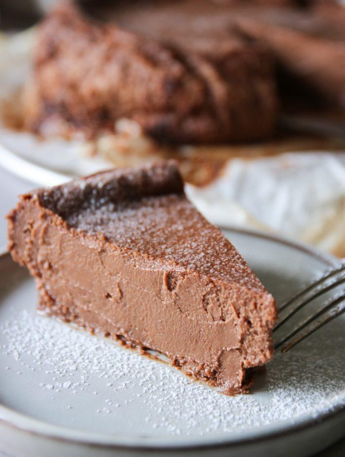  BASKISK BRÄND CHOKLADCHEESECAKE